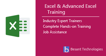 Excel and Advanced Excel Training in Chennai